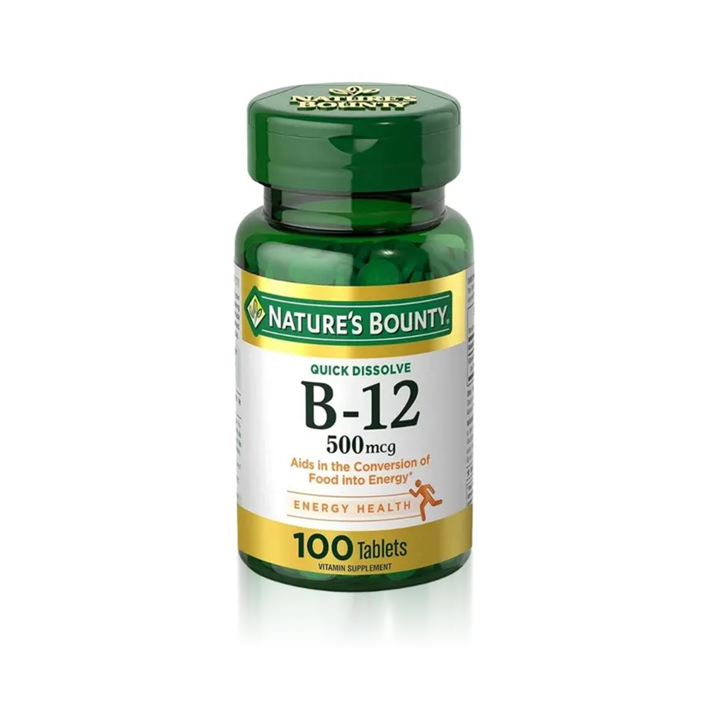 NB Vitamin B-12 Sublingual 500 Mcg 100 Tab